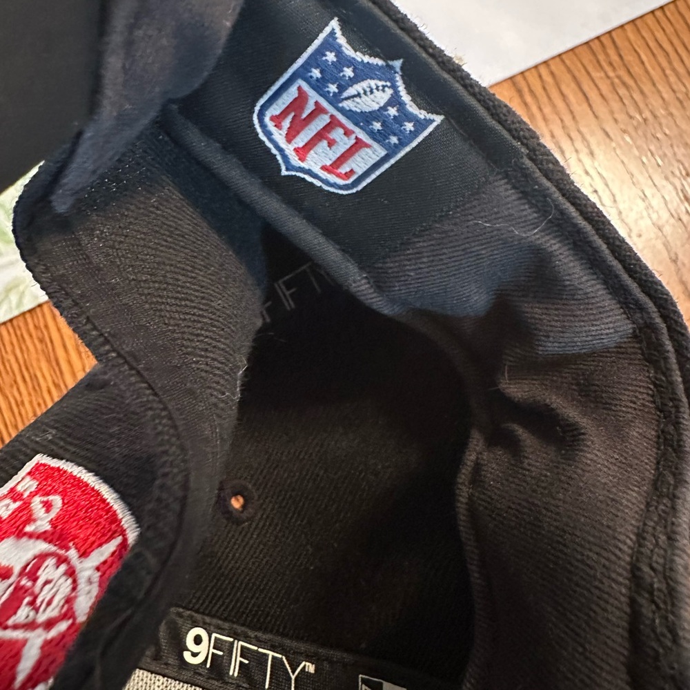 New Era Raiders Black Snapback Hat - Picture 4 of 7